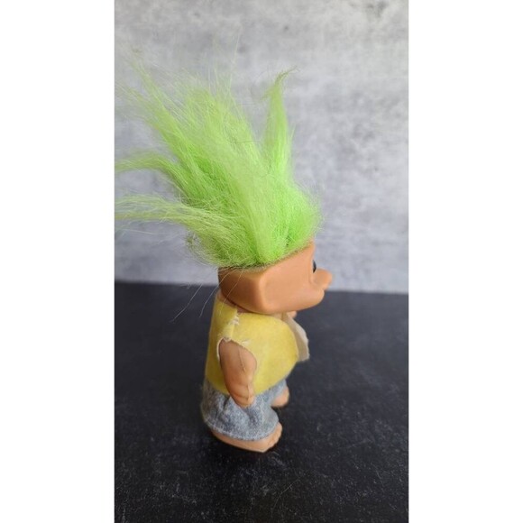 Green Haired Troll Doll - Picture 5 of 10